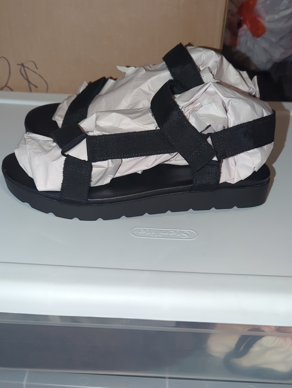 Torrid Velcro Strap Sandals - Picture 2 of 7